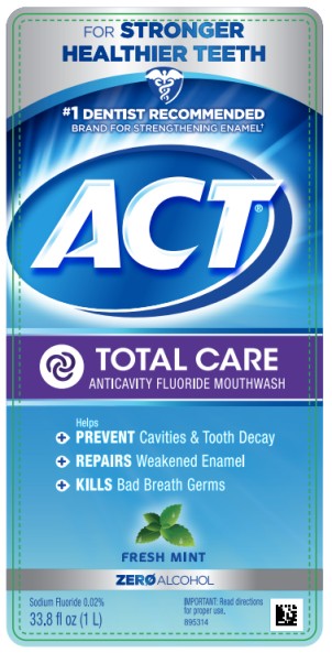 Act Total Care Anticavity Fluoride Fresh Mint